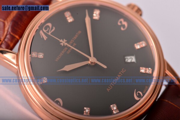 Vacheron Constantin Best Replica Patrimony Watch Rose Gold 81180/090P-8533